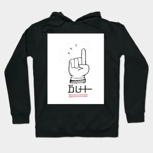 But concept and symbol Hoodie